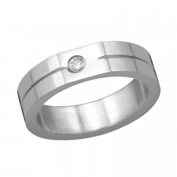 Cercei otel chirurgical, Zirconiu Cubic, Marimea 49, A4S38557