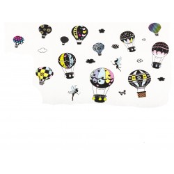 Sticker  decorativ  5D Baloane colorate 