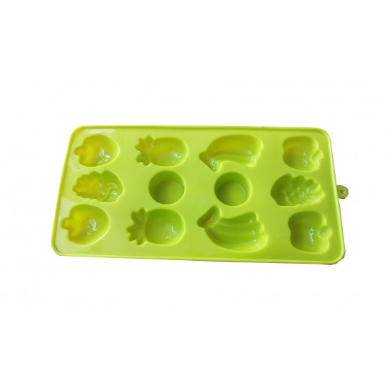 Forma din silicon pentru bomboane, gheata, model Legume, 24D
