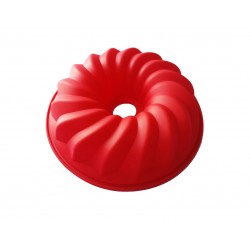 Forma din silicon pentru chec, cozonac pane, model Tornado, 28DX