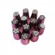Set 12 duiuri ornat din inox, Rose, 58COF