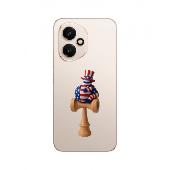 Kendama din lemn natural, Bila lemn + Sticker Waterproof USA pentru telefon, 176KD Kendama din lemn natural, Bila lemn + Sticker Waterproof USA pentru telefon, 176KD