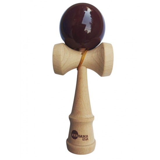 Kendama profesionala, Bila din lemn + Sticker pentru telefon, 122KD