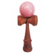 Kendama din lemn natural, Bila lemn + Sticker pentru telefon, 144KD