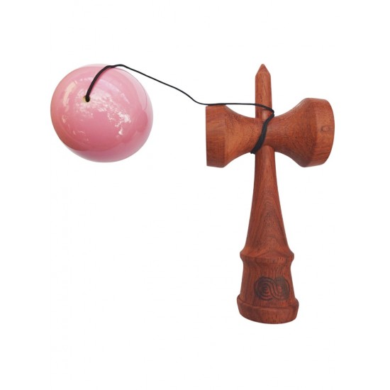 Kendama din lemn natural, Bila lemn + Sticker pentru telefon, 144KD