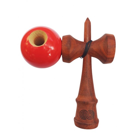 Kendama din lemn natural, Bila lemn + Sticker pentru telefon, 146KD