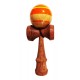 Kendama din lemn natural, Bila lemn + Sticker Waterproof USA pentru telefon, 150KD
