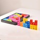 Puzzle Push Pop , Jucarie antistres pentru copii, 26 piese, 26 cm, 22200147