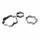 Set 12 forme decupatoare, Forme pentru biscuiti, Turta dulce, 5.5 cm, 307COF Set 12 forme decupatoare, Forme pentru biscuiti, Turta dulce, 5.5 cm, 307COF