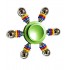 Spinner Green Galaxy, din aluminiu , 7 cm, 46SP