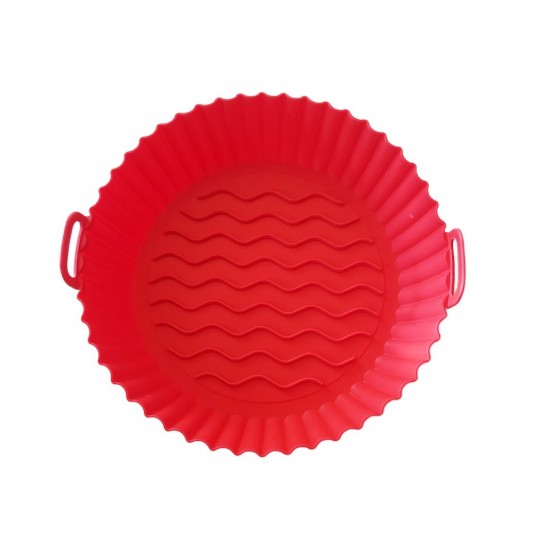 Forma silicon pentru Tarte sau placinta, Rosu, 20 cm, 471COF