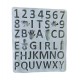 Forma silicon cu Cifre, Litere, Piciorus, Manuta, Biberon, Dinozaur, Suzeta, Albastru, 21 cm, 491COF