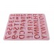 Forma silicon cu Cifre, Litere, Piciorus, Manuta, Biberon, Dinozaur, Suzeta, Portocaliu, 21 cm, 492COF
