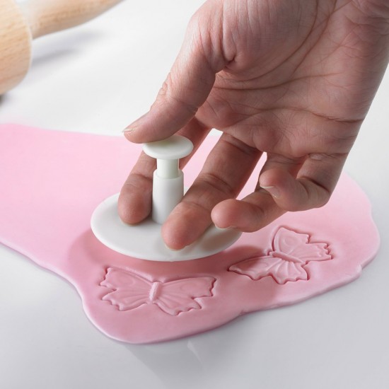 Set 3 forme decupatoare, Forma de Fluture, 5 cm, 507COF