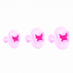 Set 3 forme decupatoare, Forma de Fluture, 5 cm, 507COF