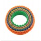 Set 5 forme decupatoare in forma de Cerc, pentru biscuiti sau gogosi, 9 cm, 517COF