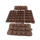 Set 5 forme din silicon pentru ciocolata, bomboane, jeleuri sau mini deserturi – modele diverse, 548COF-2