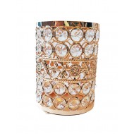 Suport pensule pachiaj. Crystal Luxury, Gold, 13 cm,  A13575