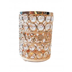 Suport pensule pachiaj. Crystal Luxury, Gold, 13 cm,  A13575