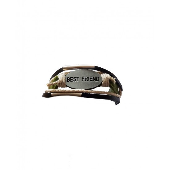 Bratara cu snur ajustabil, Best Friend, A4B177-3