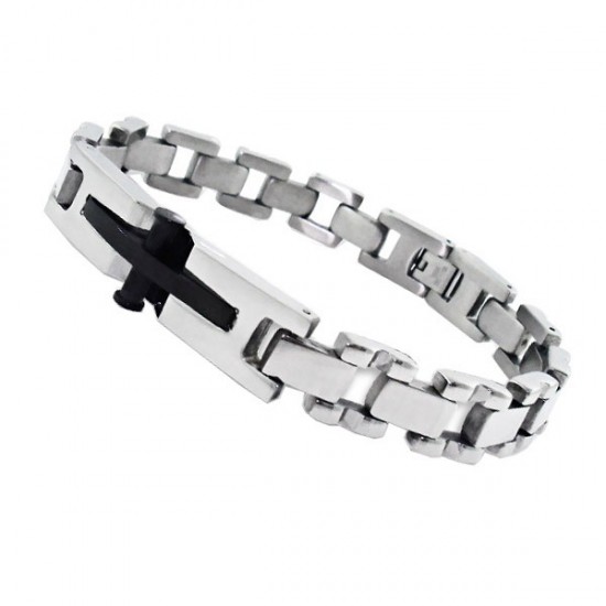 Bratara din otel inoxidabil, Grad chirurgical 316L, Cross, A4S1898