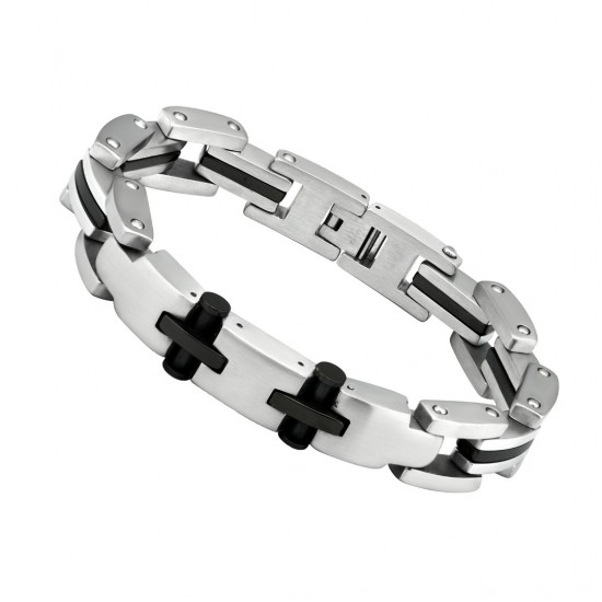 Bratara din otel inoxidabil, Grad chirurgical 316L, Cross, A4S1899