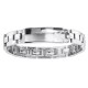 Bratara din otel inoxidabil, Grad chirurgical 316L, Lant, A4S24086