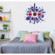 Ceas decorativ de perete, London, Ceas cu Autocolant, 52 cm, CD861 Ceas decorativ de perete, London, Ceas cu Autocolant, 52 cm, CD861