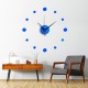 Ceas decorativ de perete, Simple, Oglinda acrilica, 30 cm, MC-078