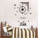 Ceas decorativ de perete, Vintage, Ceas cu Autocolant, 40 cm, CD884 Ceas decorativ de perete, Vintage, Ceas cu Autocolant, 40 cm, CD884