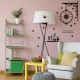 Ceas decorativ de perete, Vintage, Ceas cu Autocolant, 40 cm, CD884 Ceas decorativ de perete, Vintage, Ceas cu Autocolant, 40 cm, CD884
