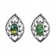 Cercei argint,  Multicolor Abalone , A4S30829