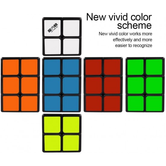 Cub Magic 2x2x3 QiYi SpeedCube, Black, 294CUB-1
