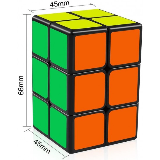Cub Magic 2x2x3 QiYi SpeedCube, Black, 294CUB-1