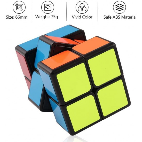Cub Magic 2x2x3 QiYi SpeedCube, Black, 294CUB-1