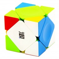 Cub Magic 3x3x3, KungFu Yumo Skewb With Positioning Beads, Stickerless, 345CUB-1