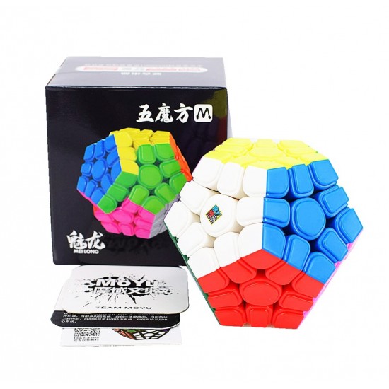 Cub Magic 3x3x3 Moyu MeiLong Megaminx Magnetic, Stickerless, 365CUB-1 Cub Magic 3x3x3 Moyu MeiLong Megaminx Magnetic, Stickerless, 365CUB-1