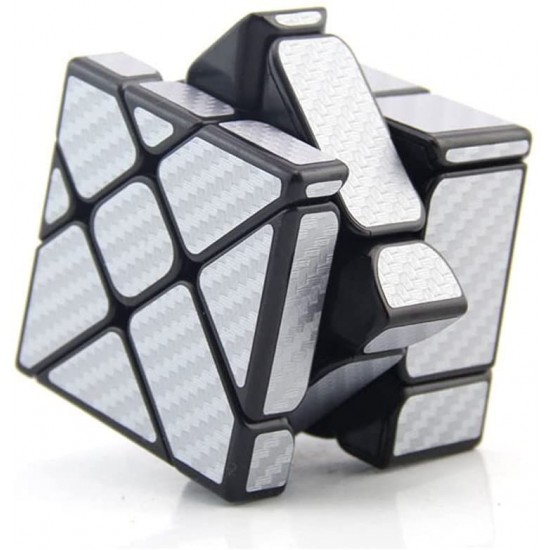 Cub Magic 3x3x3 Moyu Unequal Fisher fibra de carbon silver, 153CUB-1 Cub Magic 3x3x3 Moyu Unequal Fisher fibra de carbon silver, 153CUB-1