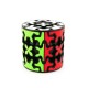 Cub Magic 3x3x3, QiYi Gear Cylinder SpeedCube, Black, 417CUB-1