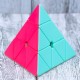 Cub Magic 3x3x3, QiYi Qi Ming Pyraminx Neon SpeedCube, Stickerless, 420CUB-1 