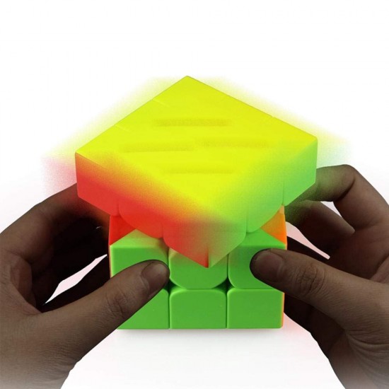 Cub Magic 3x3x3 QiYi QiMeng Plus 9 cm, Stickerless, 332CUB-1