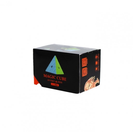 Cub Magic 3x3x3 YuXin Kirin Pyraminx, Black, 329CUB-1 Cub Magic 3x3x3 YuXin Kirin Pyraminx, Black, 329CUB-1