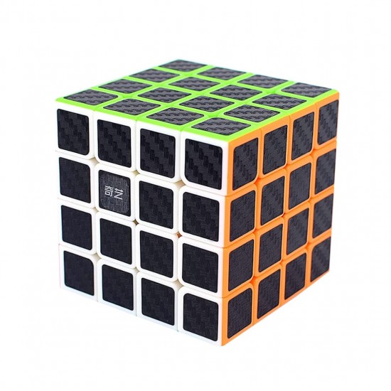 Cub Magic 4x4x4, QY Qiyuan S, Fibra de carbon, 498CUB