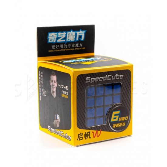 Cub Magic 6x6x6, QiYi QiFan W SpeedCube, Black, 466CUB-1