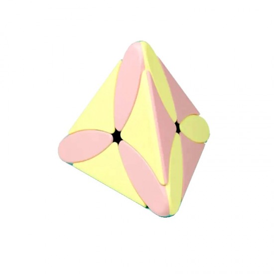 Cub Magic MoYu Maple Leaf Pyraminx macaron, Stickerless, 404CUB-1 Cub Magic MoYu Maple Leaf Pyraminx macaron, Stickerless, 404CUB-1
