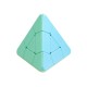 Cub Magic Moyu Triangle Pyraminx macaron, Stickerless, 439CUB-1