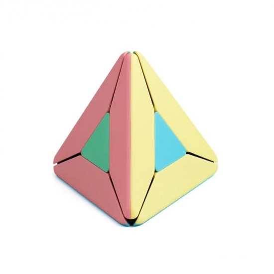 Cub Magic Moyu Windmill Pyraminx macaron, Stickerless, 438CUB-1 Cub Magic Moyu Windmill Pyraminx macaron, Stickerless, 438CUB-1