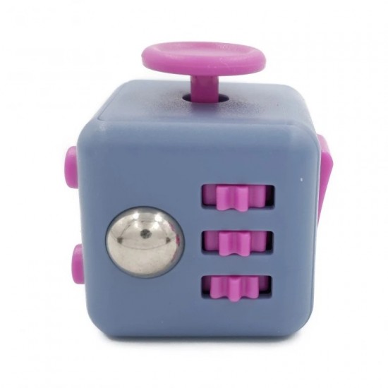 Fidget Cub antistres, Magic cube, Gri, 1011ZX