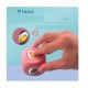 Fidget Spinner, 3 în 1 Magic Gyro, 7 cm, Roz, LTOY9