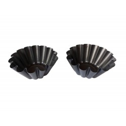 Forma pentru Savarine, Set 2 cavitati, Gri, 10 cm, 325COF